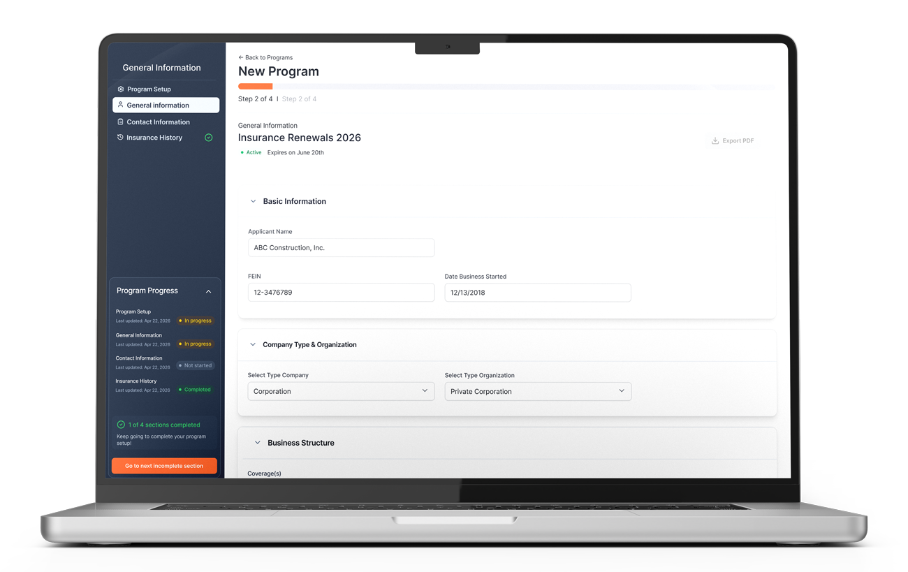 formlogic screen laptop mockup